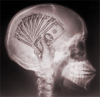 money in the brain